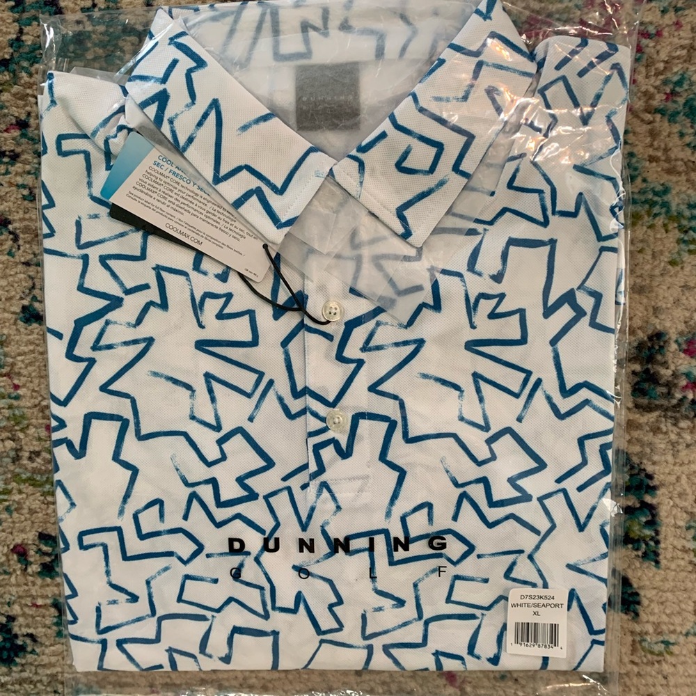 Dunning men’s golf polo